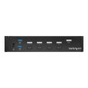 Startech Switch Conmutador KVM de 4 Puertos DisplayPort 4K con Hub USB