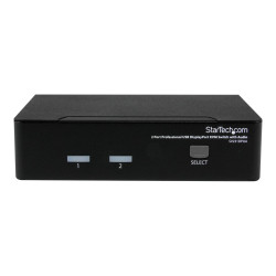 StarTech.com Conmutador Switch Profesional KVM 2 Puertos Vídeo Display