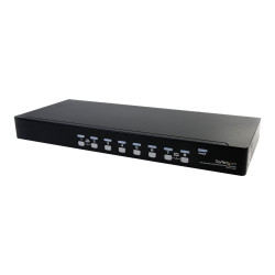 StarTech.com Conmutador Switch KVM 8 Puertos de Vídeo VGA USB 2.0 y Au