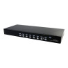 StarTech.com Conmutador Switch KVM 8 Puertos de Vídeo VGA USB 2.0 y Au