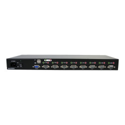 StarTech.com Conmutador Switch KVM 8 Puertos de Vídeo VGA USB 2.0 y Au