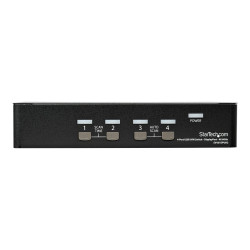 StarTech.com Switch Conmutador KVM de 4 Puertos DisplayPort de 4K 60Hz