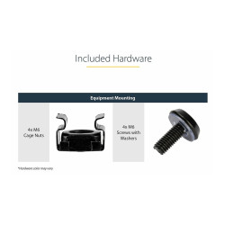 StarTech.com Bandeja Estante Ventilado de 1U para Armario Rack de Serv