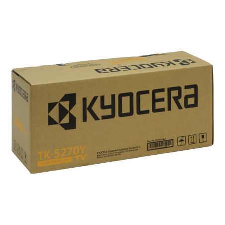 Kyocera TK 5270Y - Amarillo - original - kit de tóner - para ECOSYS M6