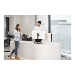 Soporte de montaje para escritorio de monitor - se adapta a pantallas