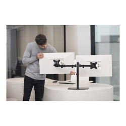 Soporte de escritorio para monitor - se adapta a dos pantallas de 13 a