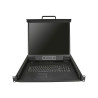 StarTech.com Consola KVM de 8 puertos para Montaje en Rack - Teclado Q