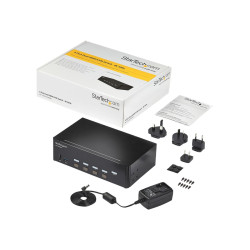 StarTech.com Switch Conmutador KVM de 4 Puertos HDMI - 4K de 30Hz - de