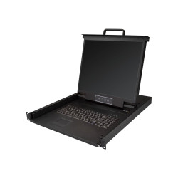 StarTech.com Consola KVM de Montaje en Rack de Servidores - Teclado QW
