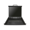 StarTech.com Consola KVM de Montaje en Rack de Servidores - Teclado QW