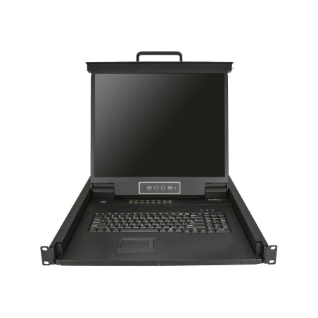 StarTech.com Consola KVM de 16 puertos para Montaje en Rack - Teclado