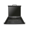 StarTech.com Consola KVM de 16 puertos para Montaje en Rack - Teclado