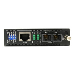 StarTech.com Conversor de Medios Gigabit Ethernet a Fibra Óptica Monom