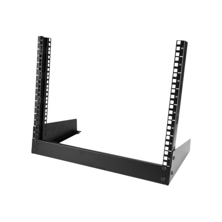 StarTech.com Rack de Sobremesa de 8U de 2 Columnas y 19 Pulgadas - Arm