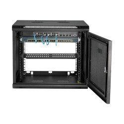StarTech.com "9U Wall Mount Server Rack Cabinet - 4-Post Adjustable De