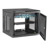 StarTech.com "9U Wall Mount Server Rack Cabinet - 4-Post Adjustable De