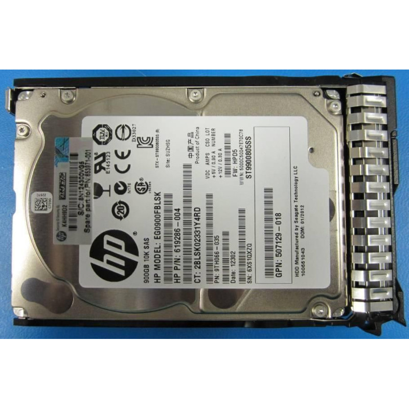 900GB 10K 6Gb/s SFF SAS