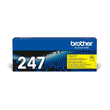 Tóner Original Brother TN-247Y Alta Capacidad/ Amarillo