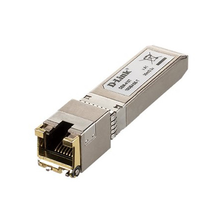 D-Link DEM 410T - Módulo de transceptor SFP+ - 10GbE - 10GBase-T - RJ-
