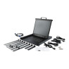 StarTech.com Consola KVM de Montaje en Rack - Teclado QWERTY - KVM par