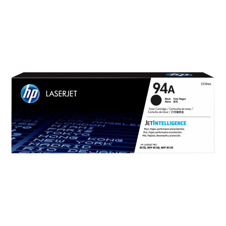 HP 94A - Negro - original - LaserJet - cartucho de tóner (CF294A) - pa