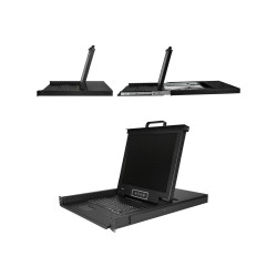 StarTech.com Consola KVM de 8 Puertos para Montaje en Rack con Cables