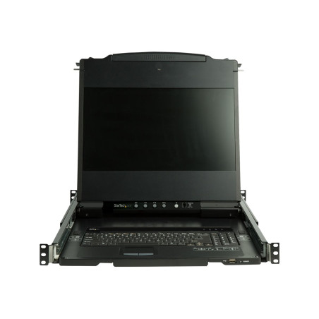 StarTech.com Consola KVM de Doble Carril HD 1080p para Rack de Servido