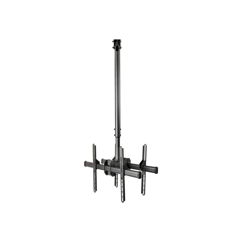 StarTech.com Soporte de Techo para 2 TV - Soporte VESA de Colgar de Al
