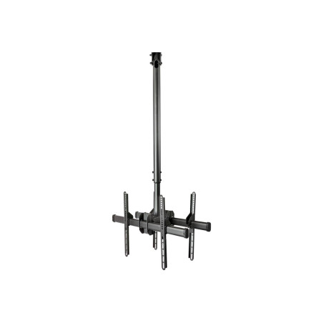 StarTech.com Soporte de Techo para 2 TV - Soporte VESA de Colgar de Al