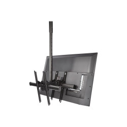 StarTech.com Soporte de Techo para 2 TV - Soporte VESA de Colgar de Al