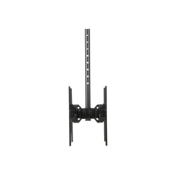 StarTech.com Soporte de Techo para 2 TV - Soporte VESA de Colgar de Al