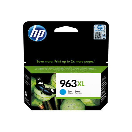 HP 963XL - 22.77 ml - Alto rendimiento - cián - original - cartucho de