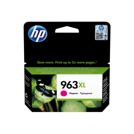 HP 963XL - 23.25 ml - Alto rendimiento - magenta - original - cartucho