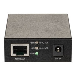 D-Link DMC G01LC - Conversor de soportes de fibra - 1GbE - 10Base-T, 1