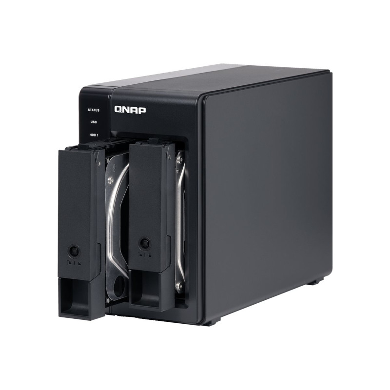 DAS QNAP TR-002/ 2 Bahías 3.5"- 2.5"/ Formato Torre