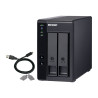 DAS QNAP TR-002/ 2 Bahías 3.5"- 2.5"/ Formato Torre
