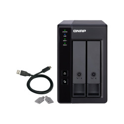 DAS QNAP TR-002/ 2 Bahías 3.5"- 2.5"/ Formato Torre