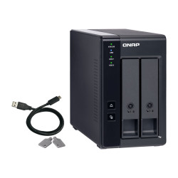 DAS QNAP TR-002/ 2 Bahías 3.5"- 2.5"/ Formato Torre