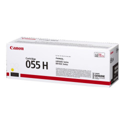 Canon 055 H - Gran capacidad - amarillo - original - cartucho de tóner