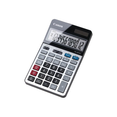 Canon HS-20TSC - Calculadora de sobremesa - 12 dígitos - panel solar,