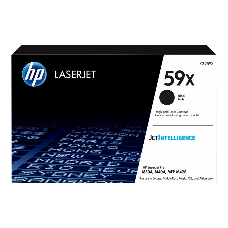 HP 59X - Alto rendimiento - negro - original - LaserJet - cartucho de