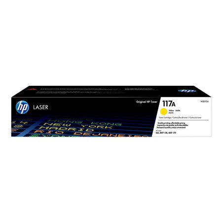 HP 117A - Amarillo - original - cartucho de tóner (W2072A) - para Colo