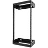 21U Wall Mount Network Rack Adj 12-20in