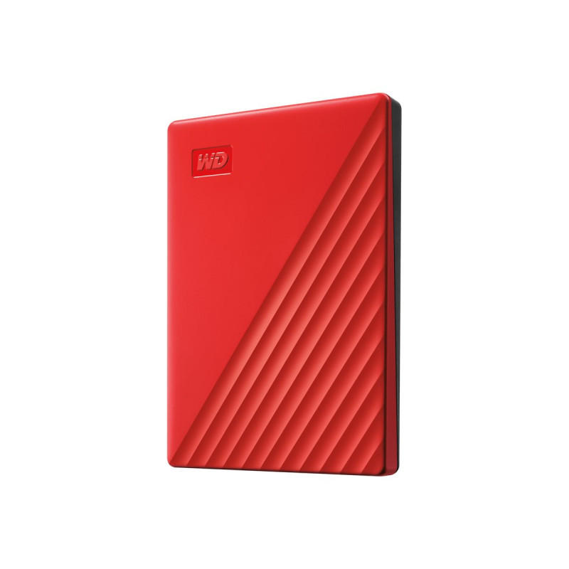 Disco Externo Western Digital My Passport 2TB/ 2.5"/ USB 3.2/ Rojo