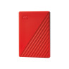 Disco Externo Western Digital My Passport 2TB/ 2.5"/ USB 3.2/ Rojo