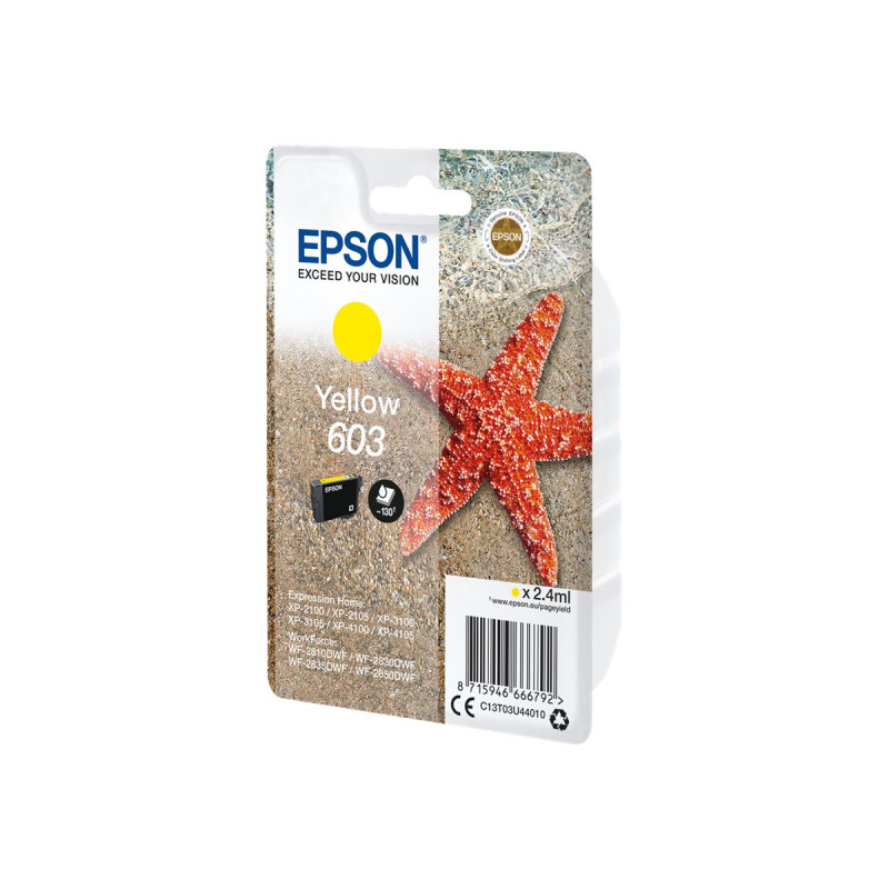 C13T03U44010 - Epson 603 - 2.4 ml - amarillo - original | APLIUM