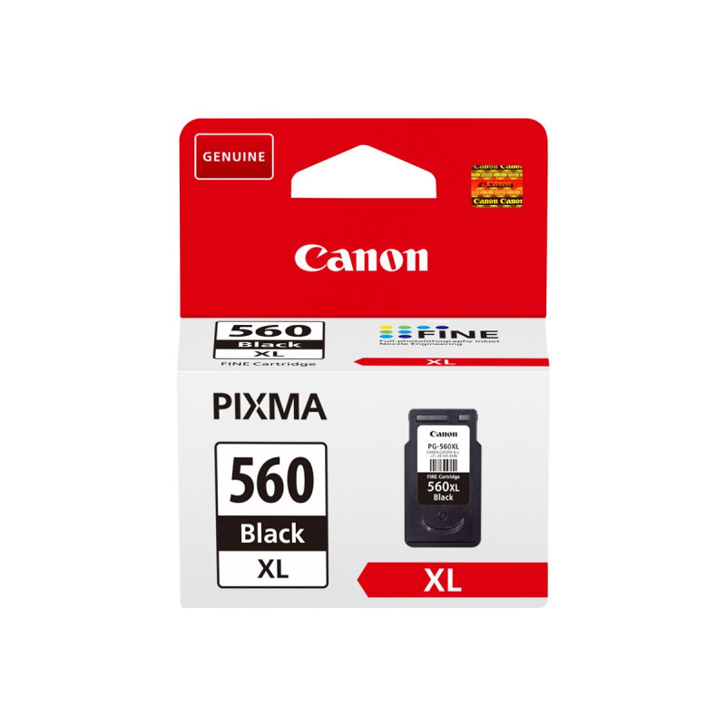 Cartucho de Tinta Original Canon PG-560XL Alta Capacidad/ Negro
