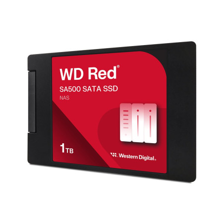 WD Red SA500 NAS SATA SSD WDS100T1R0A - SSD - 1TB - interno - 2.5" - S