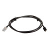 F7301 CABLE BLACK 1M 4PCS
