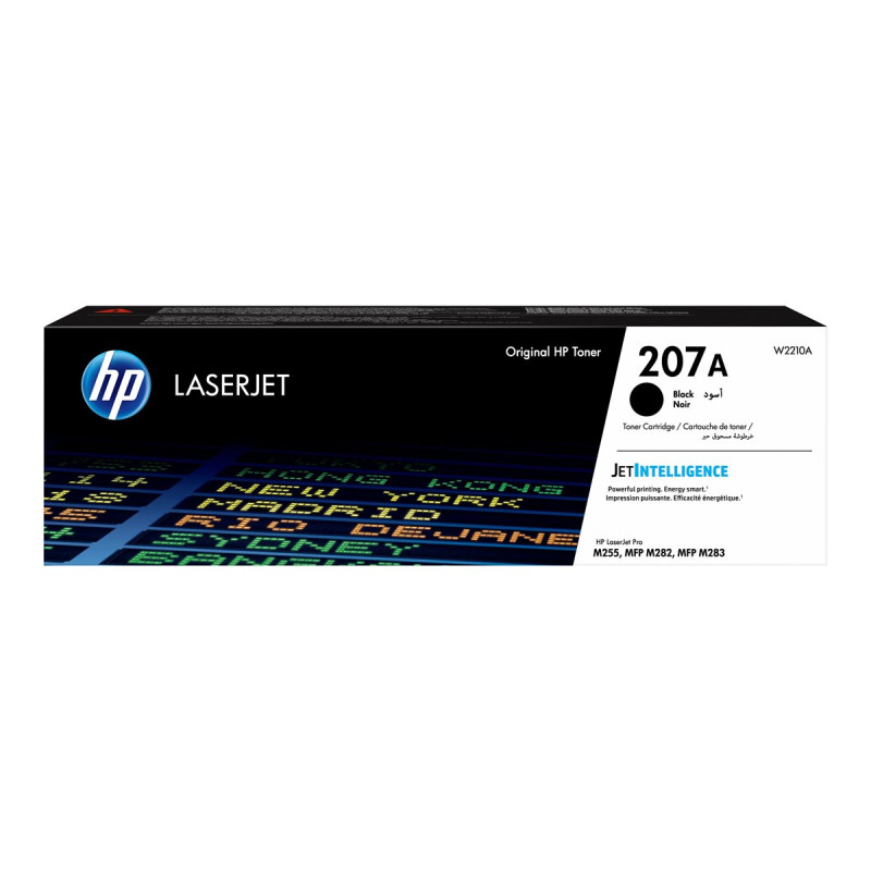 HP 207A - Negro - original - LaserJet - cartucho de tóner (W2210A) - p